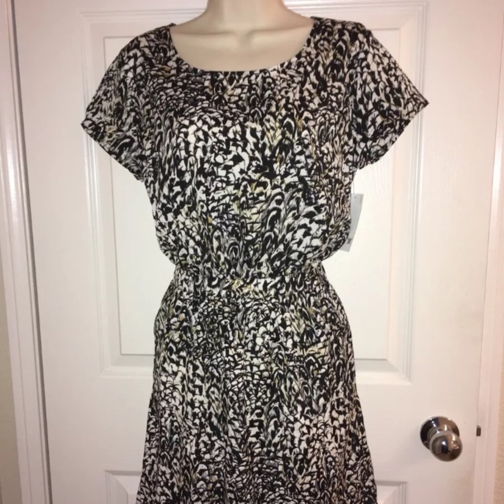 MACY’S BAR III PRINT DRESS